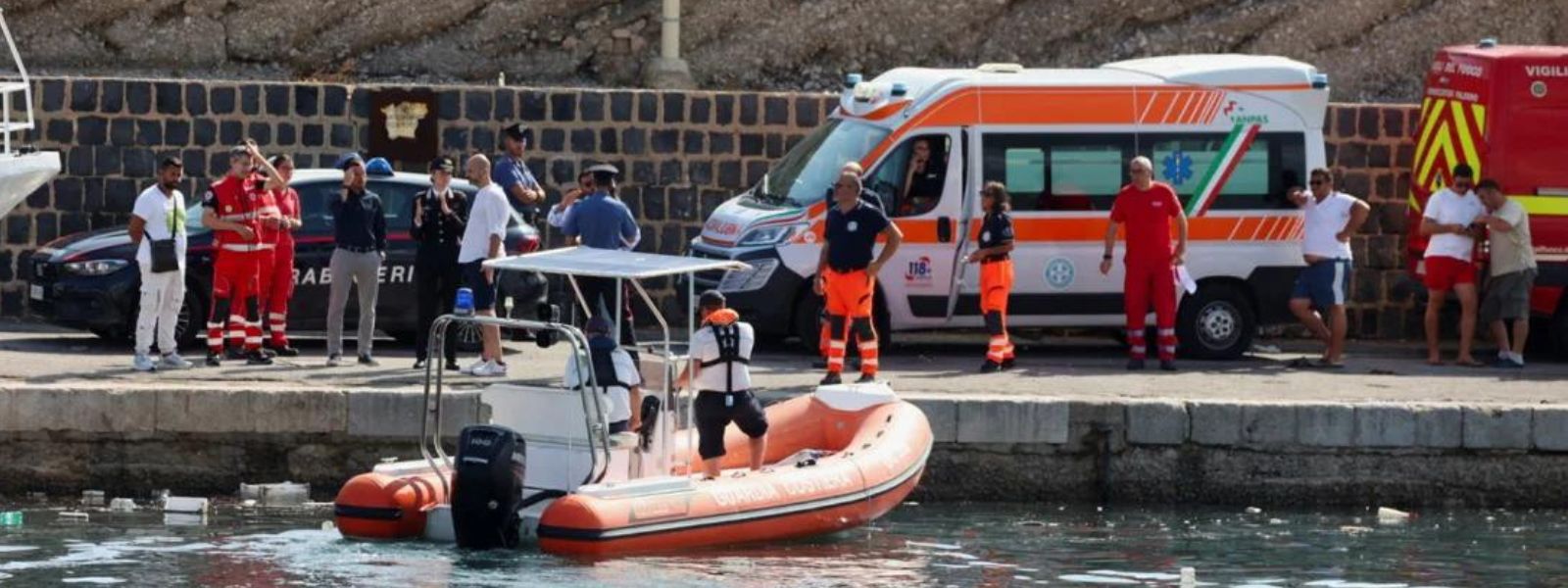 Superyacht Capsizes Off Sicily Coast